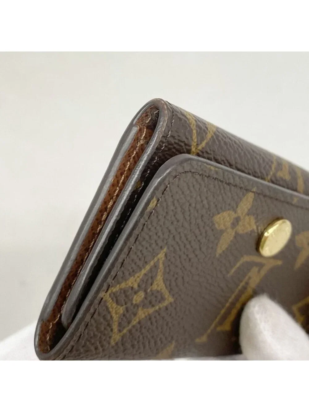 Louis Vuitton Key Case Monogram Multicles 4 Brown Key Holder